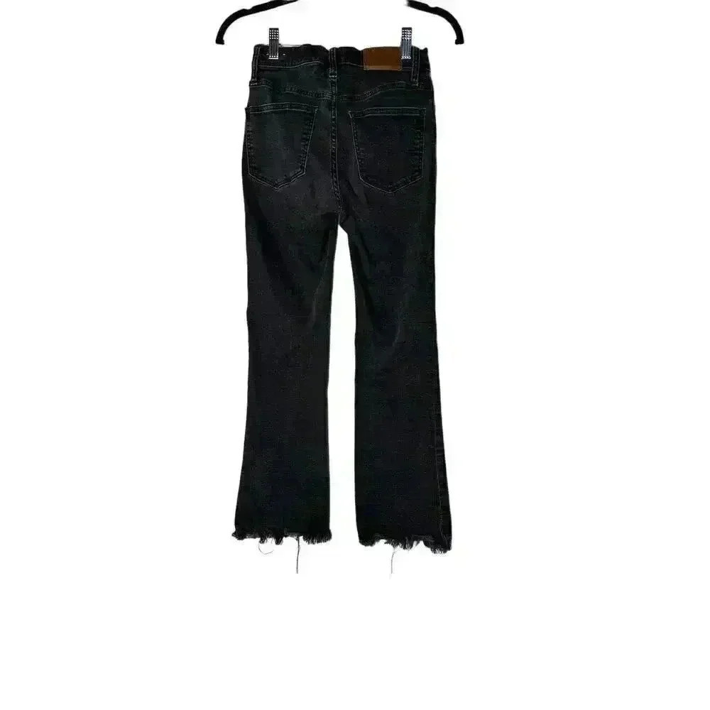 Madewell Cali Demi-Boot Jeans Raw-Hem Edition Size 23